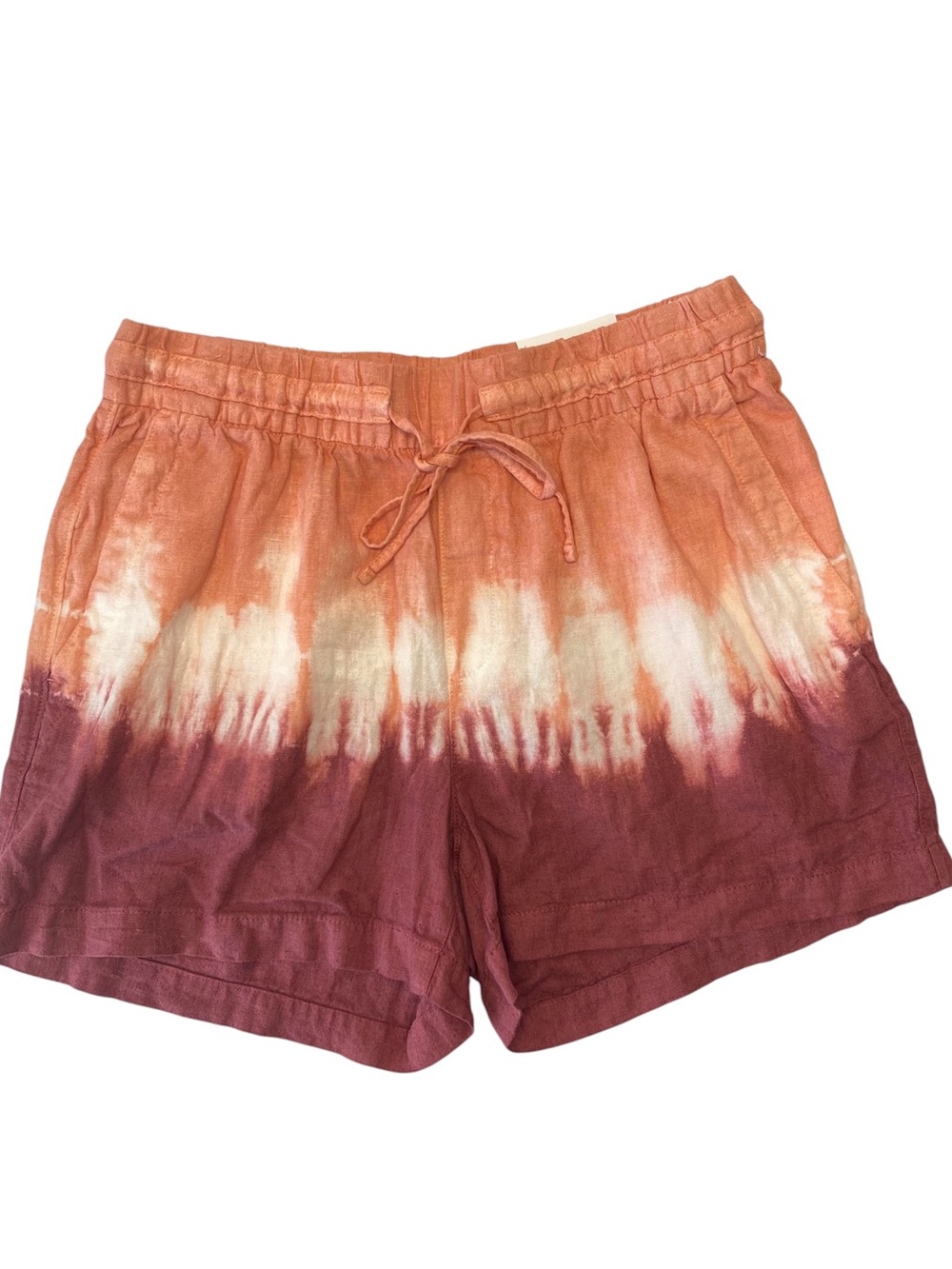 Old Navy Women’s Size S High-waisted Dip-Dye Linen Shorts